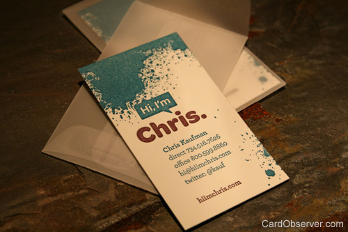Chris Kaufman Biz Card