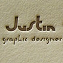 Justin Anonuevo Letterpress Card