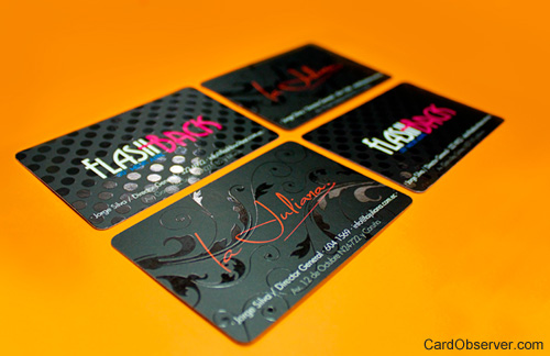 Custom Business Cards Flashback