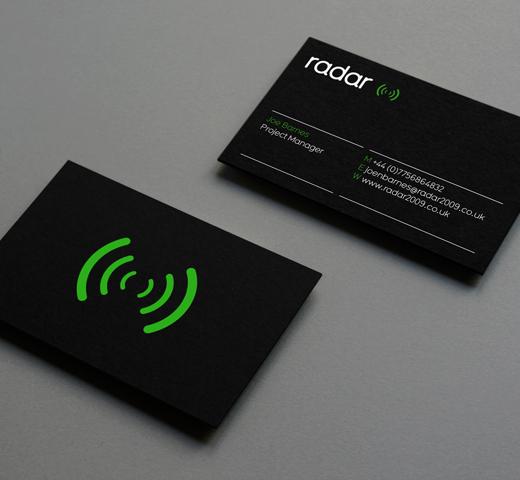 Radar Identity Business Card