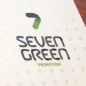 7 Green Business Card