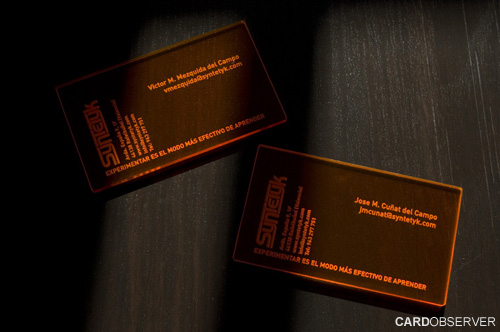 Laser Cut Business Cards