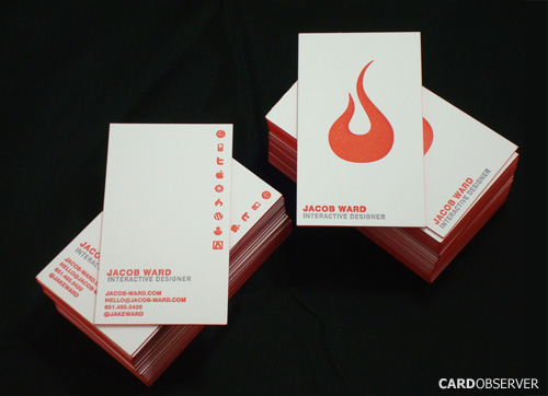 Letterpress Business Card