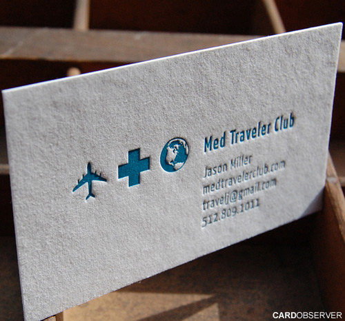 Med Traveler Business Card