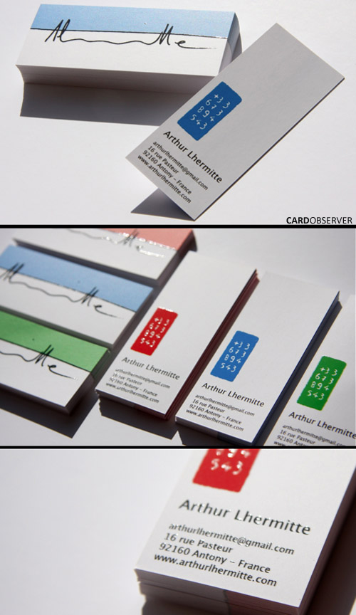 Arthur Lhermitte Business Card