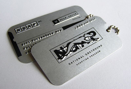 Metal Business cards