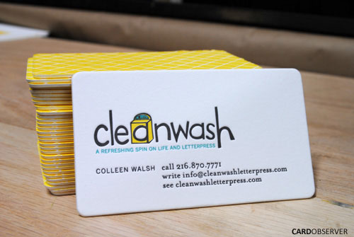 CleanWash Letterpress