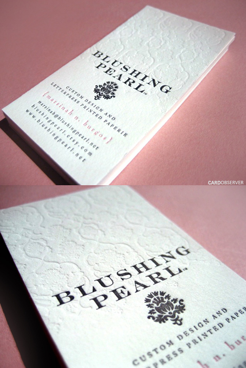 Pearl White Card