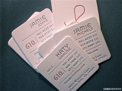 J2 Letterpress Card