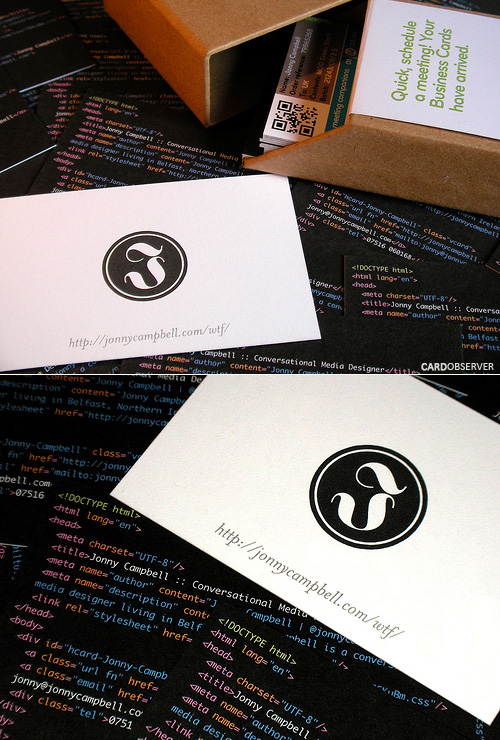 HTML Business Cards