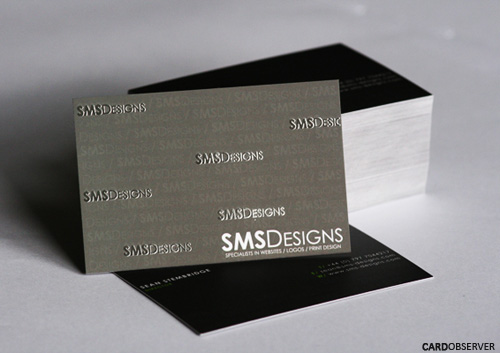 SMS Designs Card
