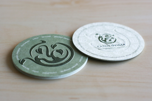 Circle Business Card