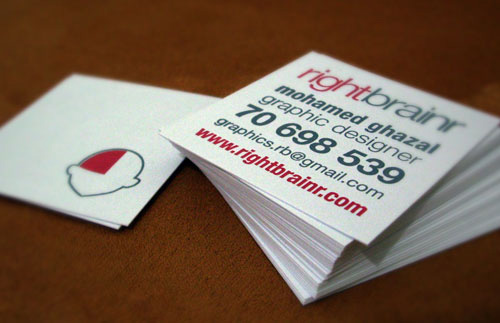 Rightbrainr Business Card