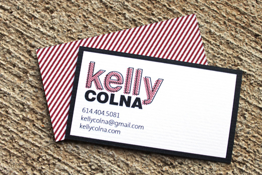 Textured Business Card