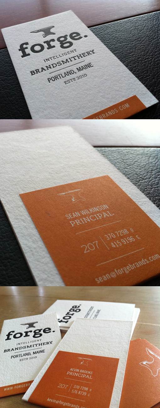 Customized Letterpress Card