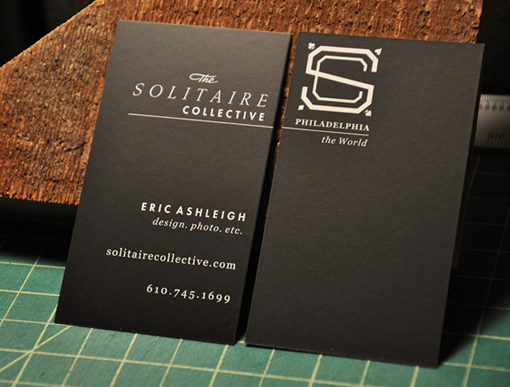 Black Silk Business Card