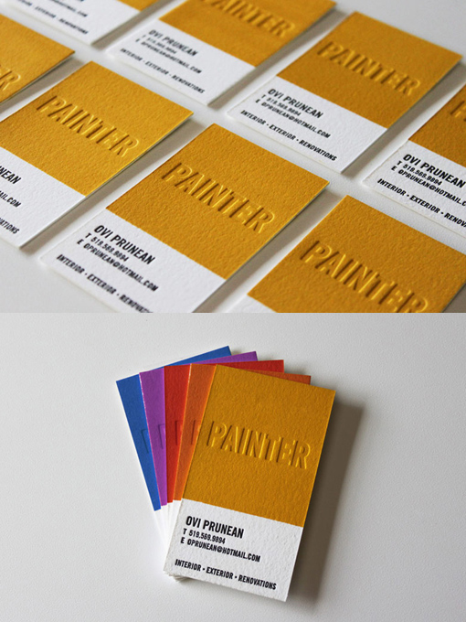 Painter Business Card