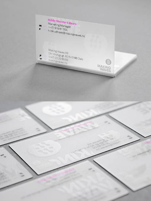 Frosted Transparent Plastic Card