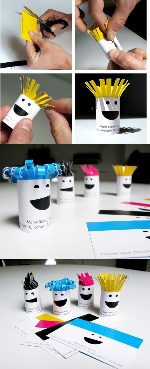 HairDresser Business Cards