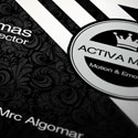 Black & White Business Cards