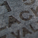 Black on Black Letterpress