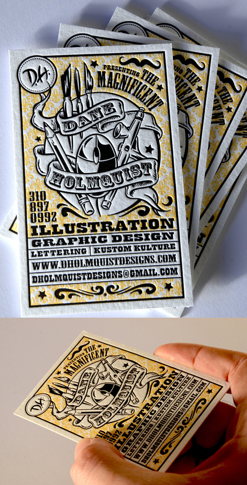 Artwork Letterpress Design