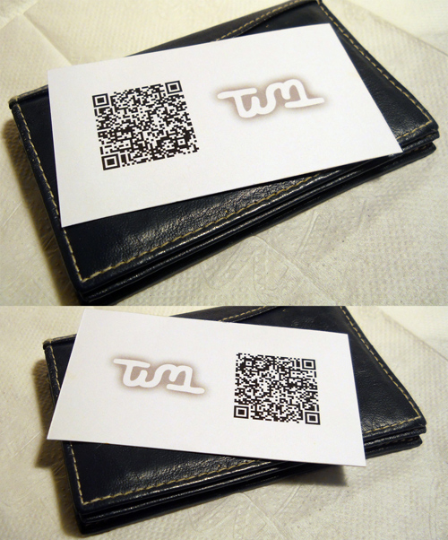 QR Code Business Card