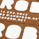 Cardboard Business Cards 