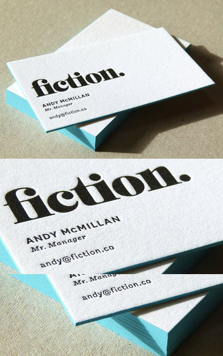 Letterpress business cards & stationery - Typoretum