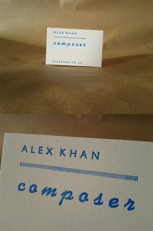 Hand Printed Letterpress 