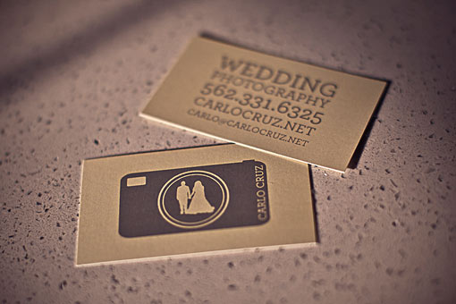 Wedding Photography Business Card