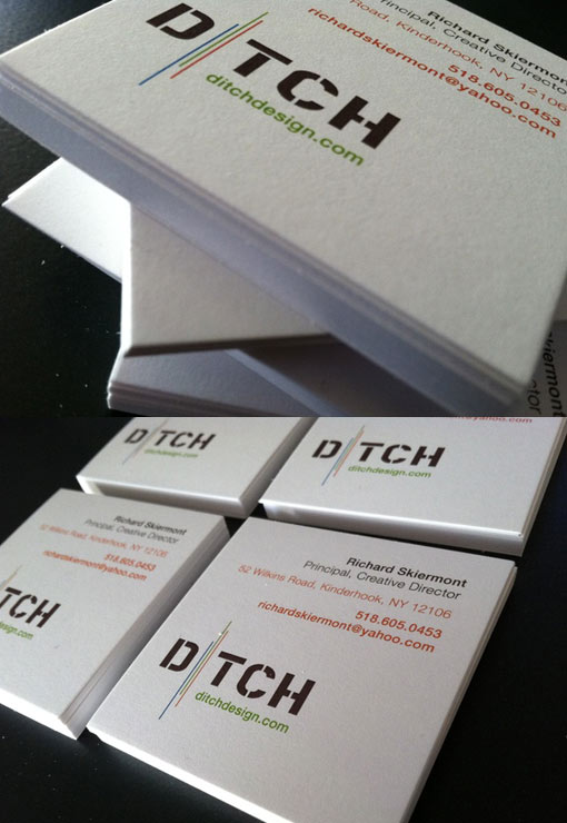 Ditch Design Business Card