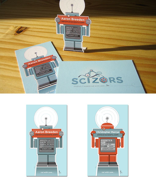 Robot Business Card