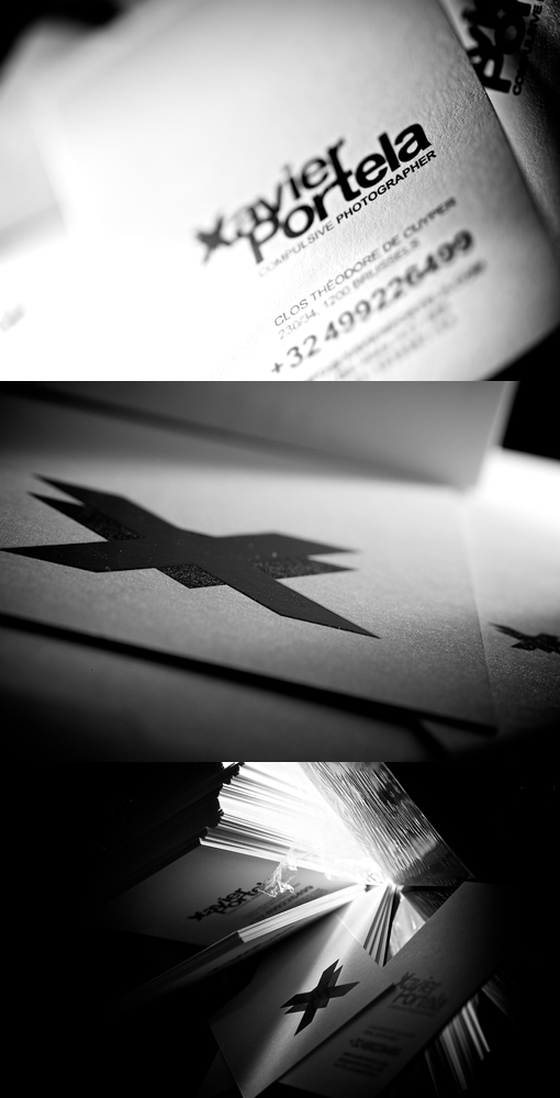 Black & White Business Card