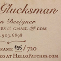 Hebrew Business Card