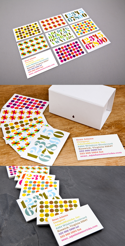 Colorful, Bold, Business Cards