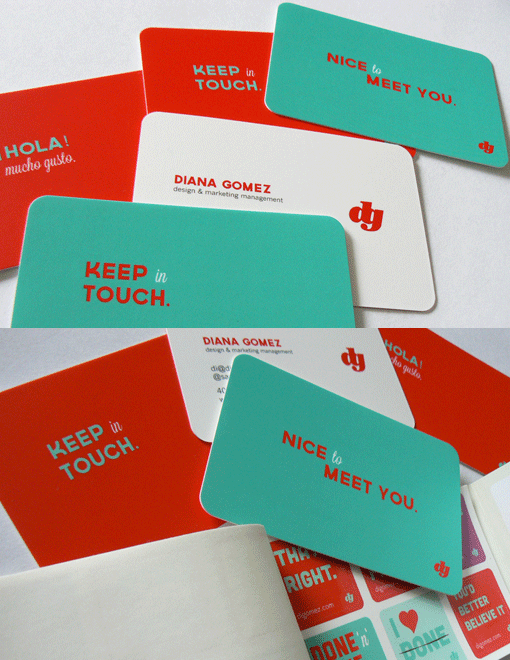 Colorful Business Cards