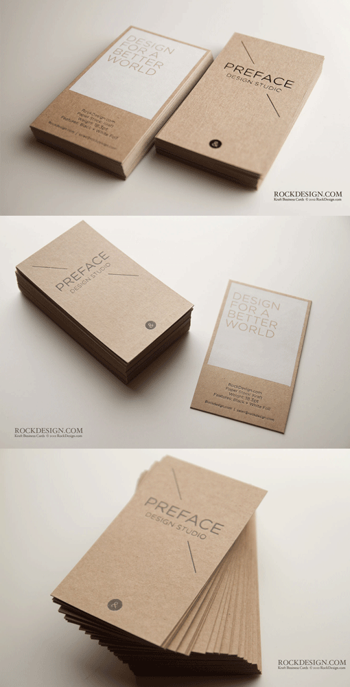 Eco Paper Business Card