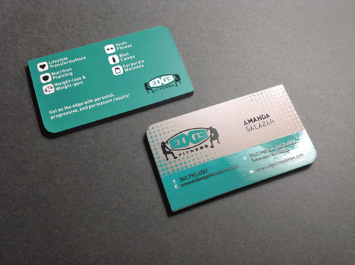 Silk Laminated Business Card