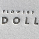 Flowers by Dolly Letterpress