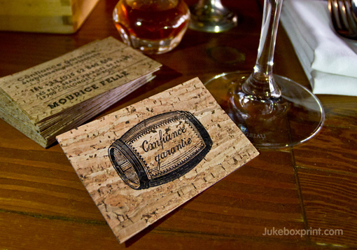 Cork Business Cards