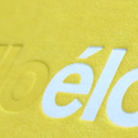 Yellow Letterpress Business Card