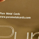 Metal Business Cards