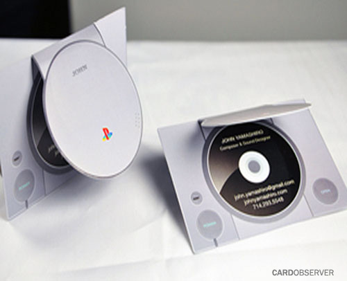 Playstation Business Card