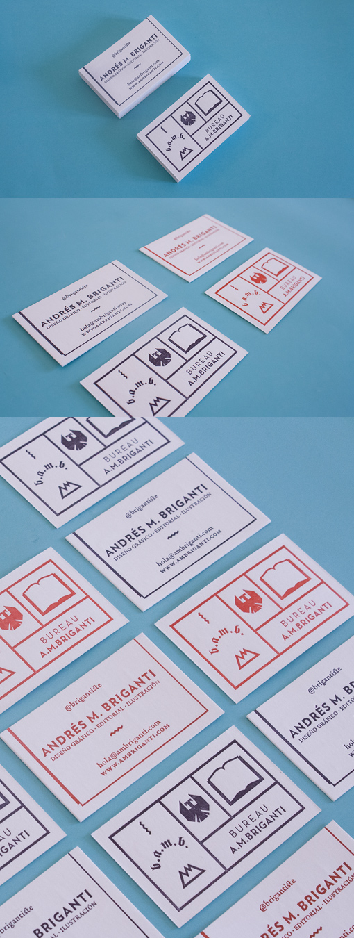 Unique Letterpress Identity