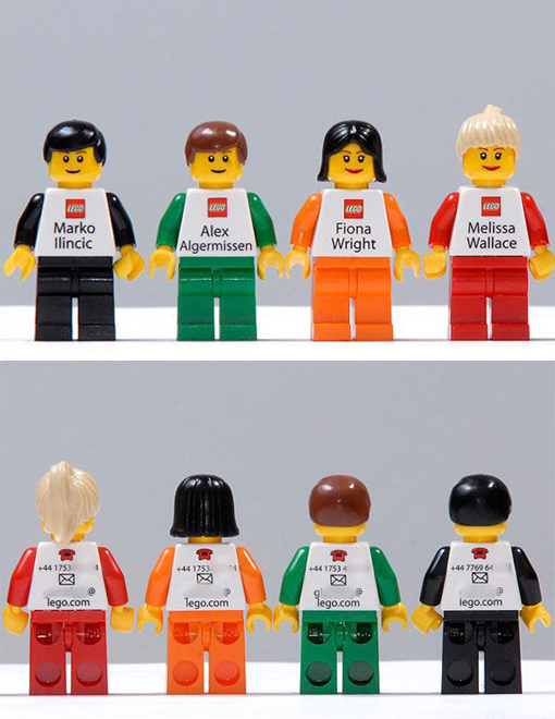 Lego Business Card - Coolest Business Card Design Ever?