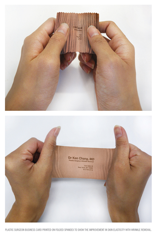 Creative Identity Business Card Concept For A Plastic Surgeon