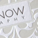 Luxurious Embossed Letterpress Business Card For A Photographer