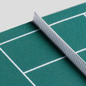 Inspired 3D Pop Up Tennis Court Business Card Design