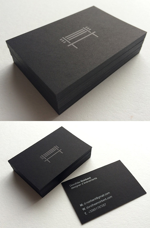 Black Business Cards